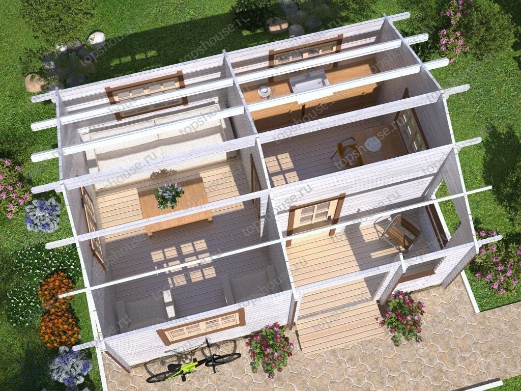 Садовый дом «Летний день». 5192