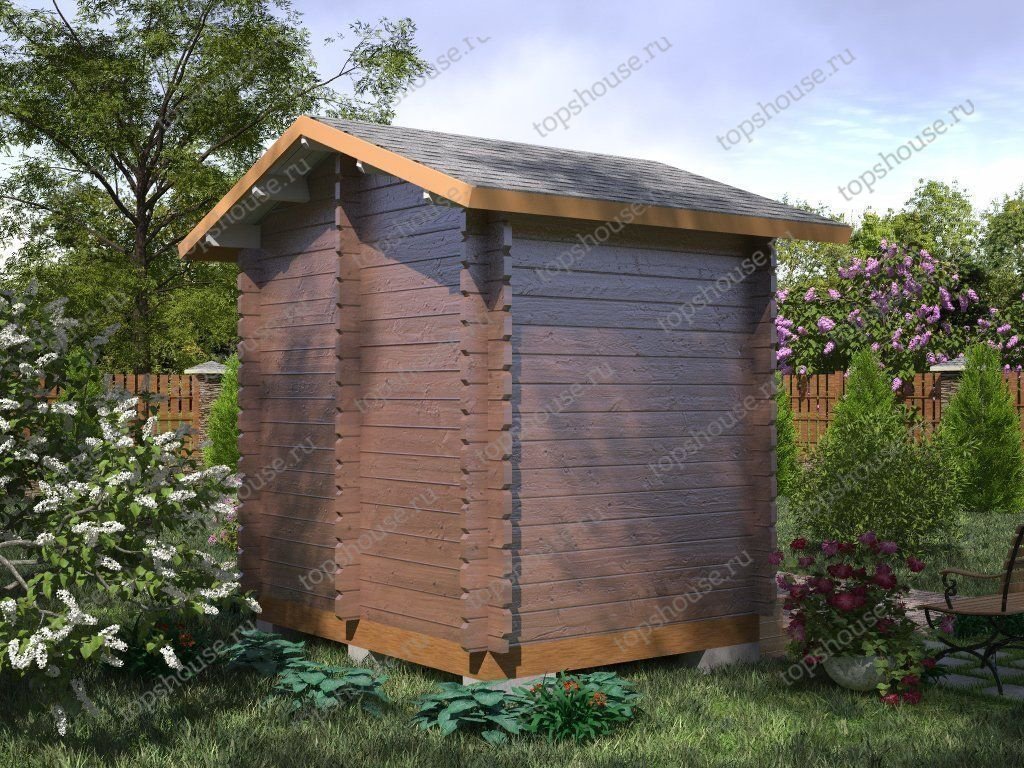 Душ-туалет 2,5 x 2 «Дуэт». 5529