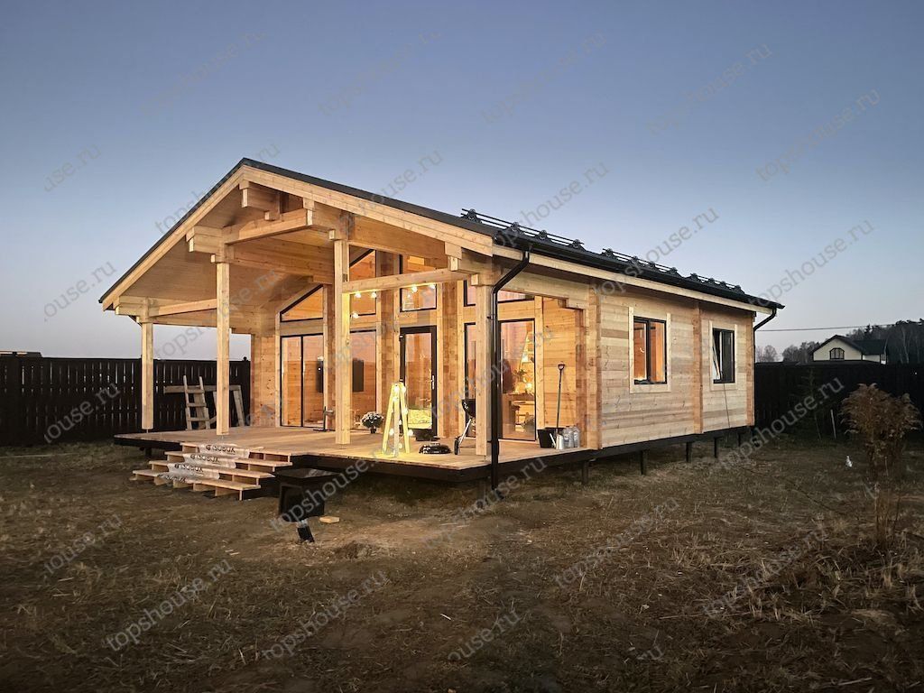 Одноэтажный дом «Золото скифов». 12720