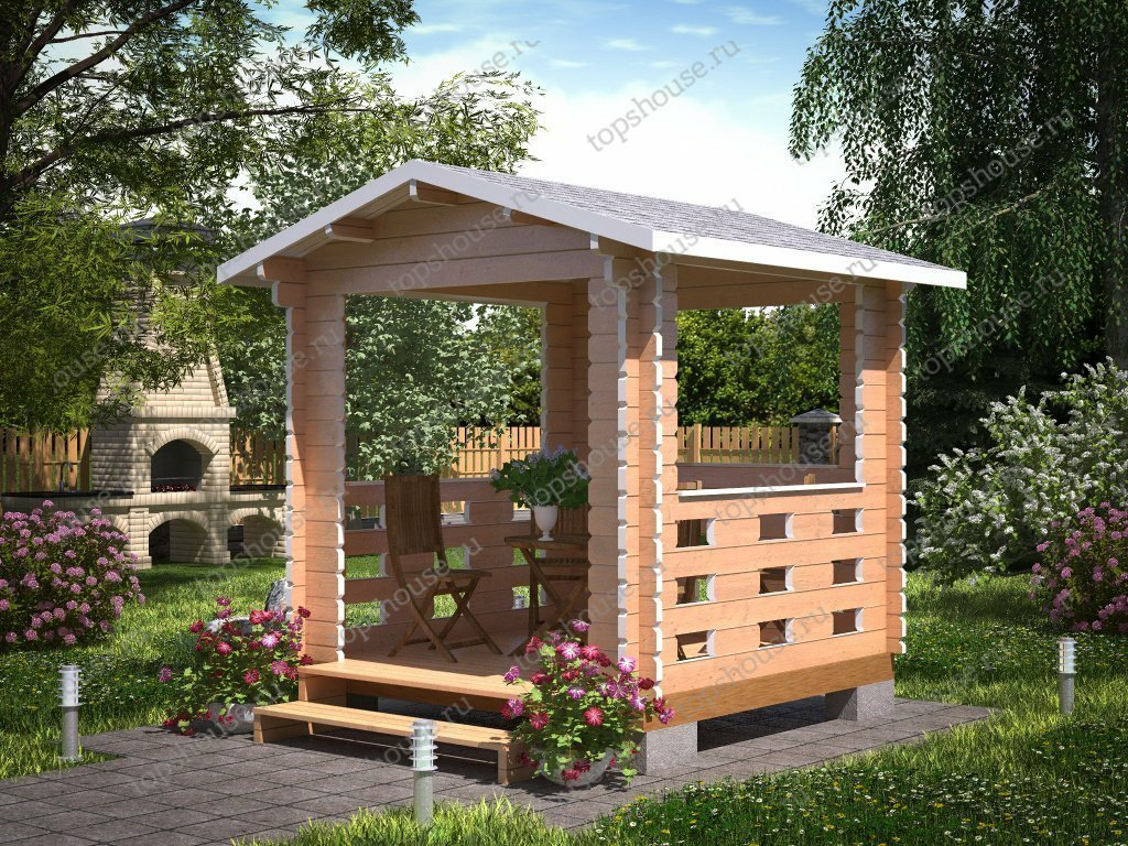 Садовый домик 6×7,5 «Новая Москва»