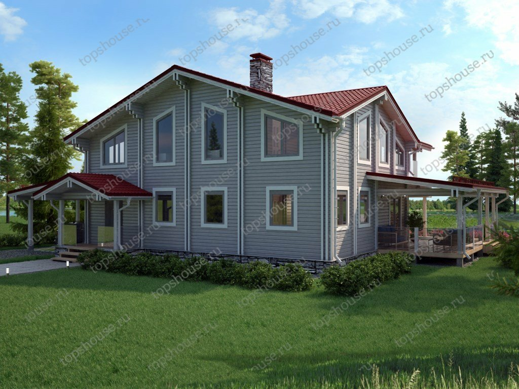 Финские дома из бруса - под ключ, проекты и цены Улан-Удэ